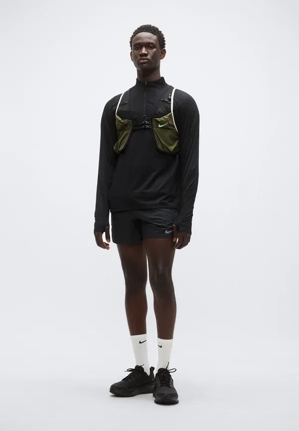 Трейловая флисовая кофта с длинным рукавом Nike Acg, черный/вершинный белый — фото 2