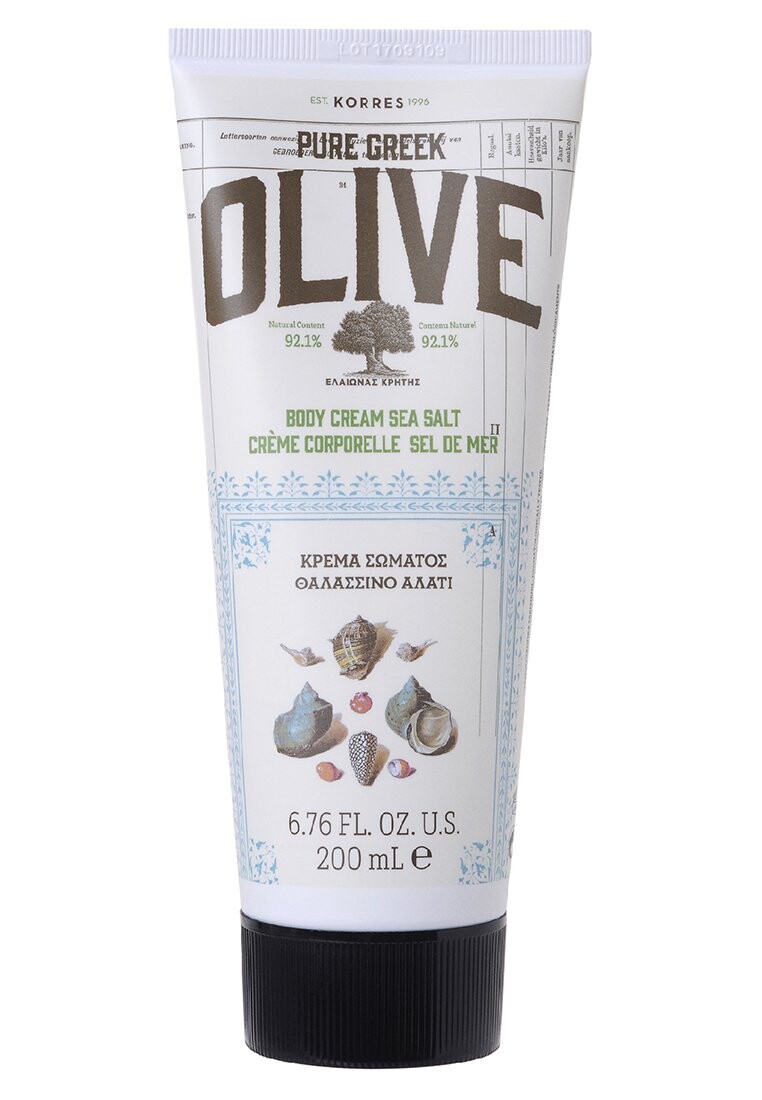 

Увлажнение Olive & Sea Salt Body Cream KORRES