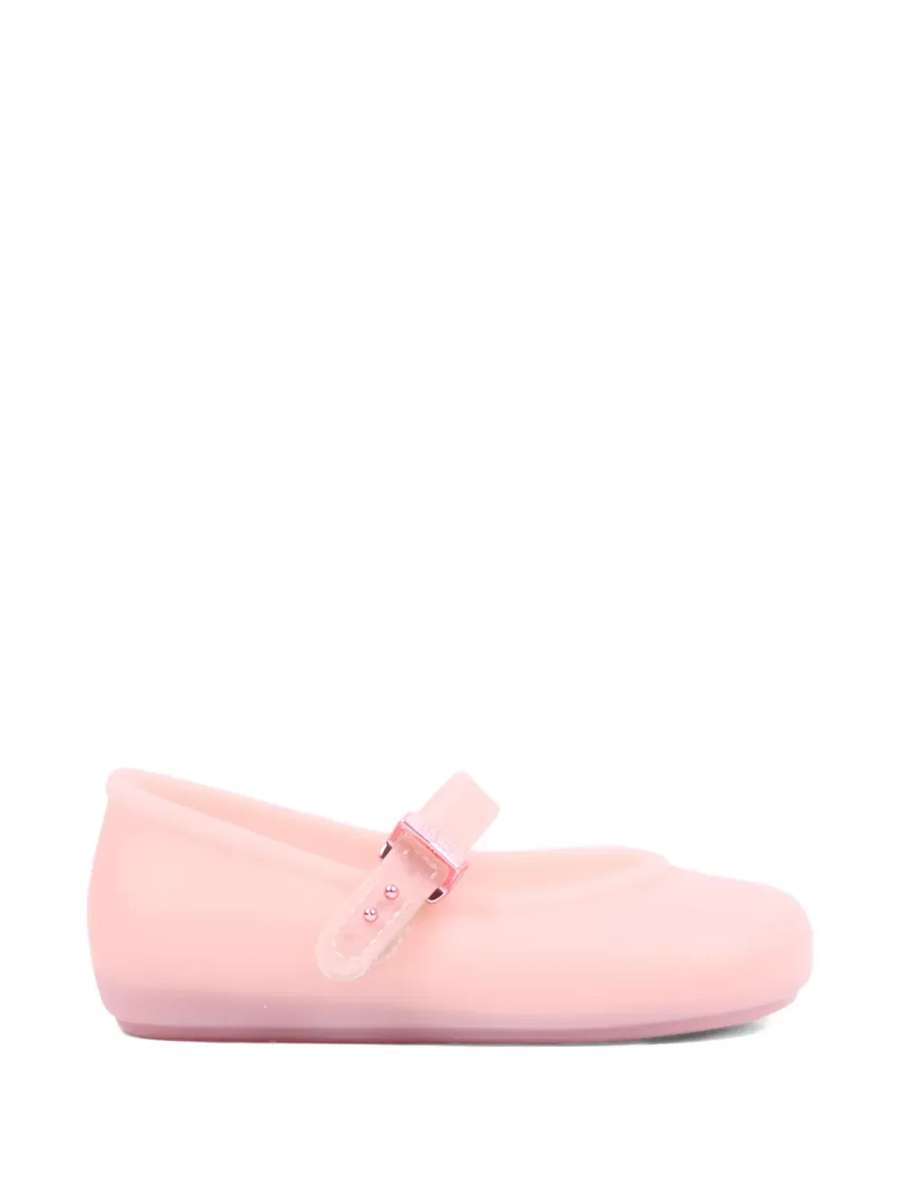 Балетки с застежкой-пряжкой Mini Melissa, розовый — фото 2