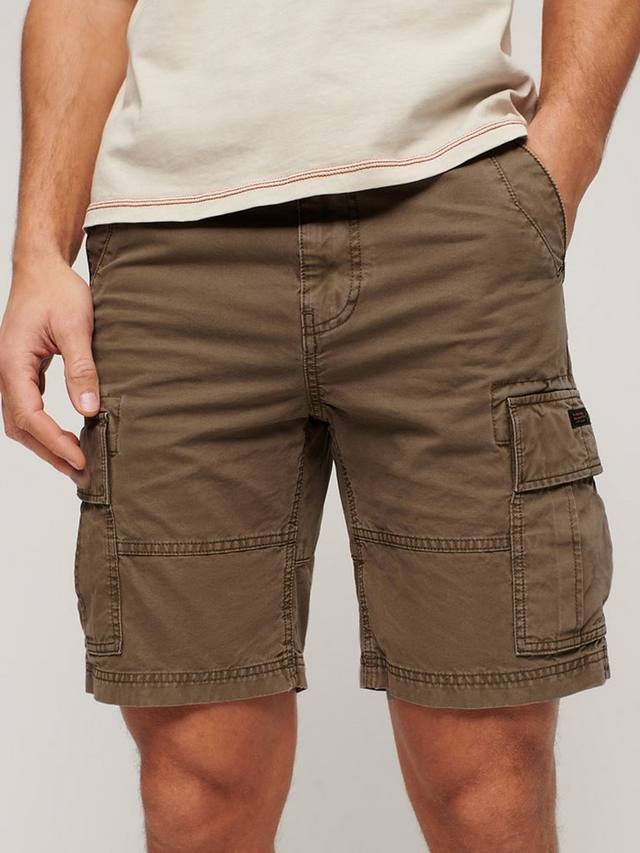 

Шорты-карго для тяжелых грузов Superdry, цвет Deep Brown
