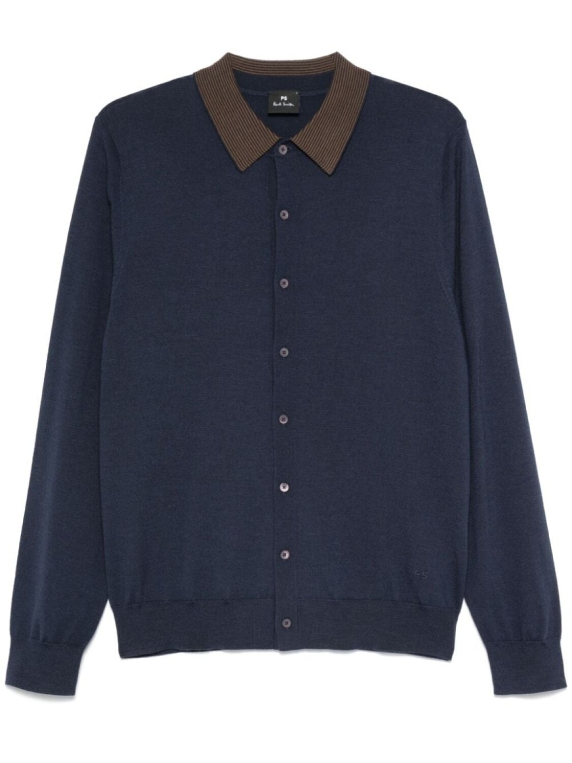 

Кардиган с полосками от PS Paul Smith, синий