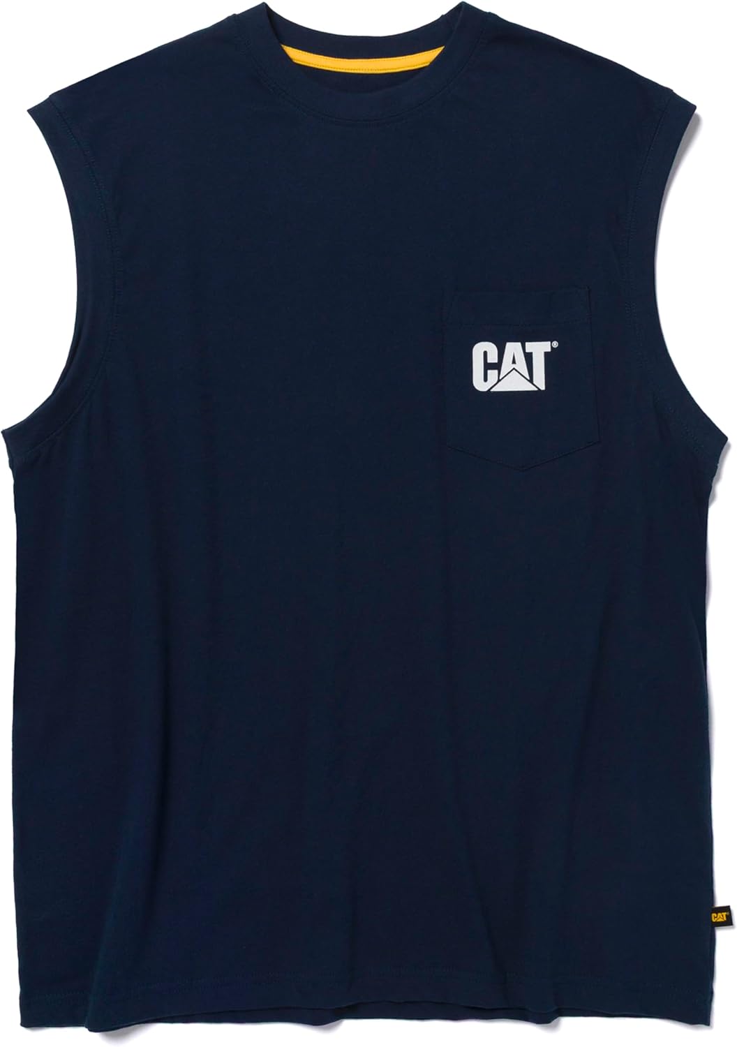 

Caterpillar мужская безрукавка с карманом, Detroit Blue White