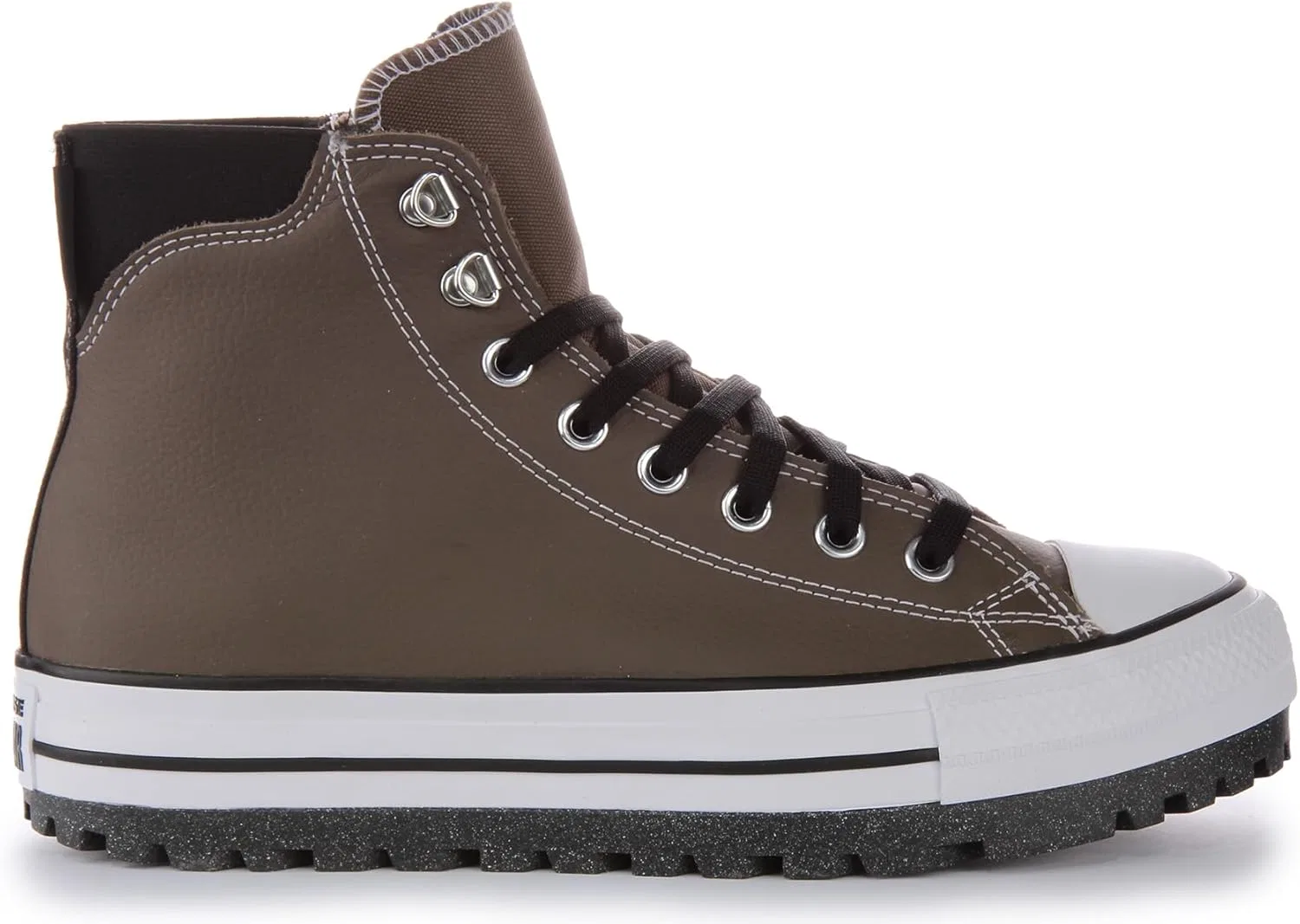 Ботинки CONVERSE AS City Trek WP Boot Lea Braun Schwarz EU, Brown Black — фото 2