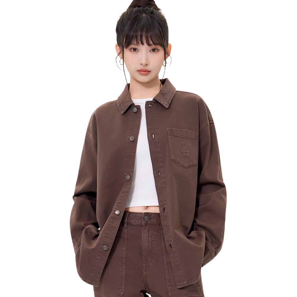 

Рубашка Los Angeles Dodgers FW25 Unisex MLB, коричневый