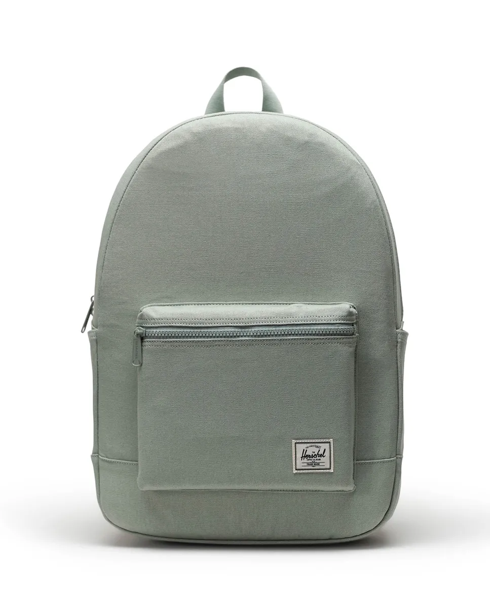 

Унисекс рюкзак из коричневой хлопковой ткани Herschel, светло-зеленый