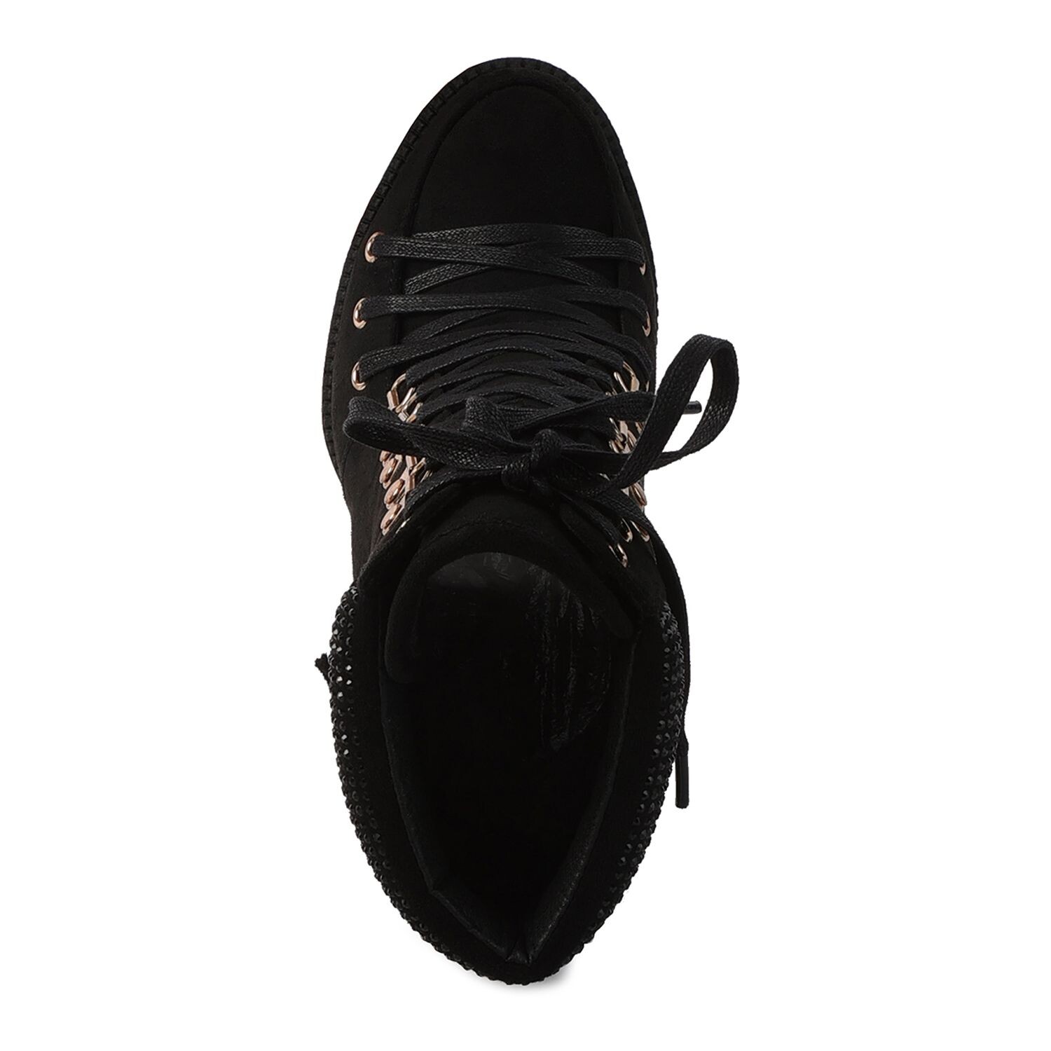 Женские ботильоны на платформе London Rag Birch Diamante London Rag, красный — фото 4
