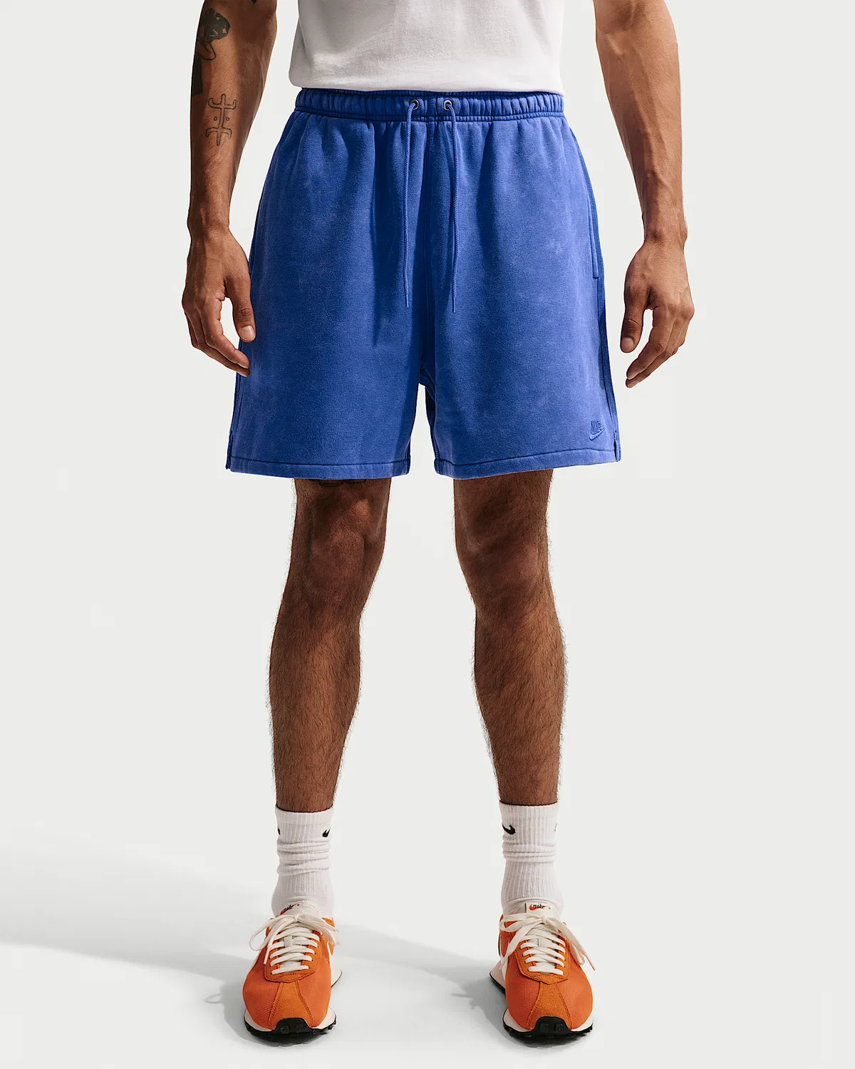 Мужские флисовые шорты Nike Club, Game Royal/Game Royal — фото 2
