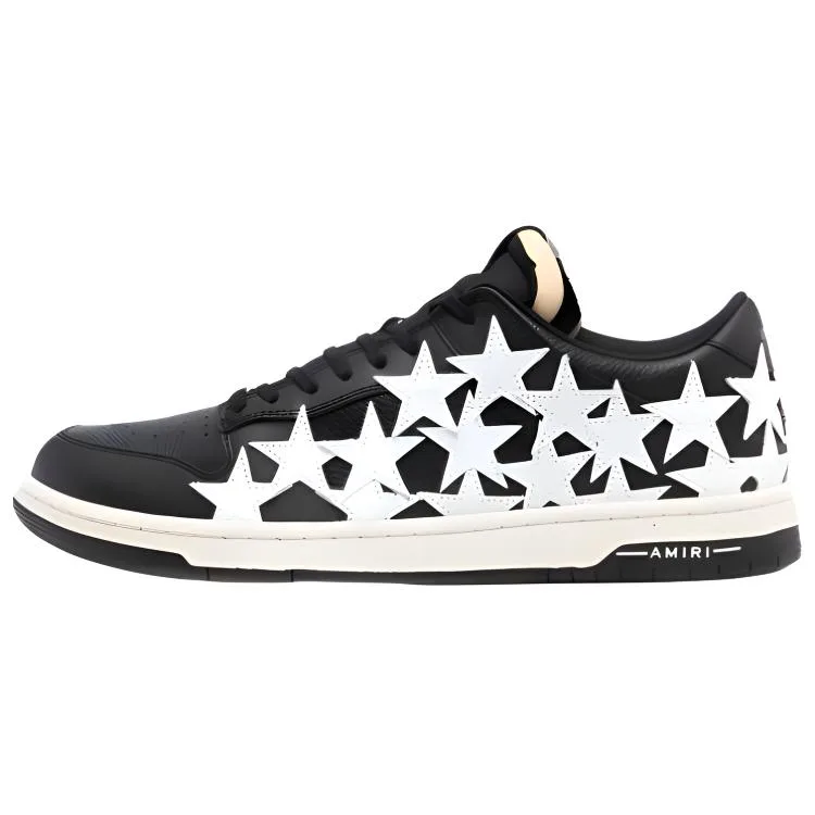 Кроссовки Stars Low AMIRI, черный белый
