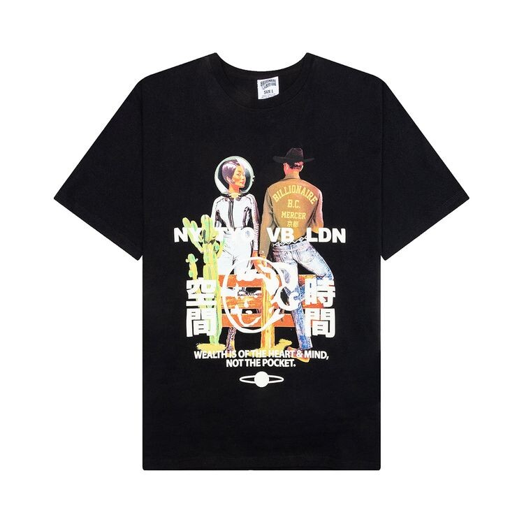 

Футболка Billionaire Boys Club Lovers T-Shirt Black, черный