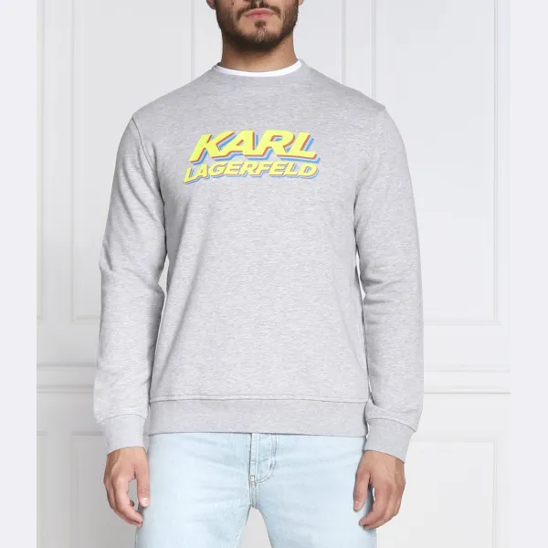 

Толстовка обычного кроя Karl Lagerfeld, серый