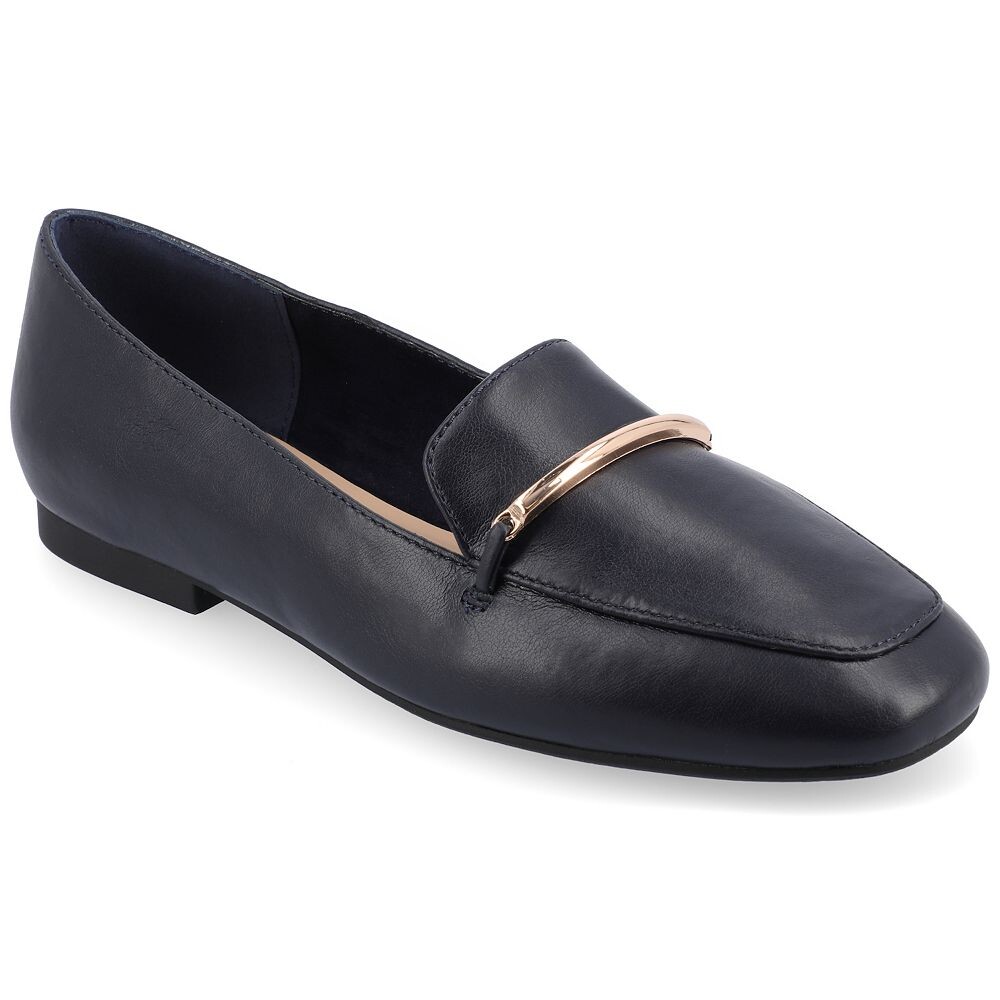 Journee Collection Женские лоферы из пенопласта Wrenn Tru Comfort, темно-синий