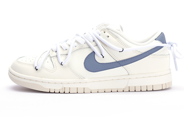 

Кроссовки Nike Dunk Skateboard Shoes Women's Low-Top Blue White
