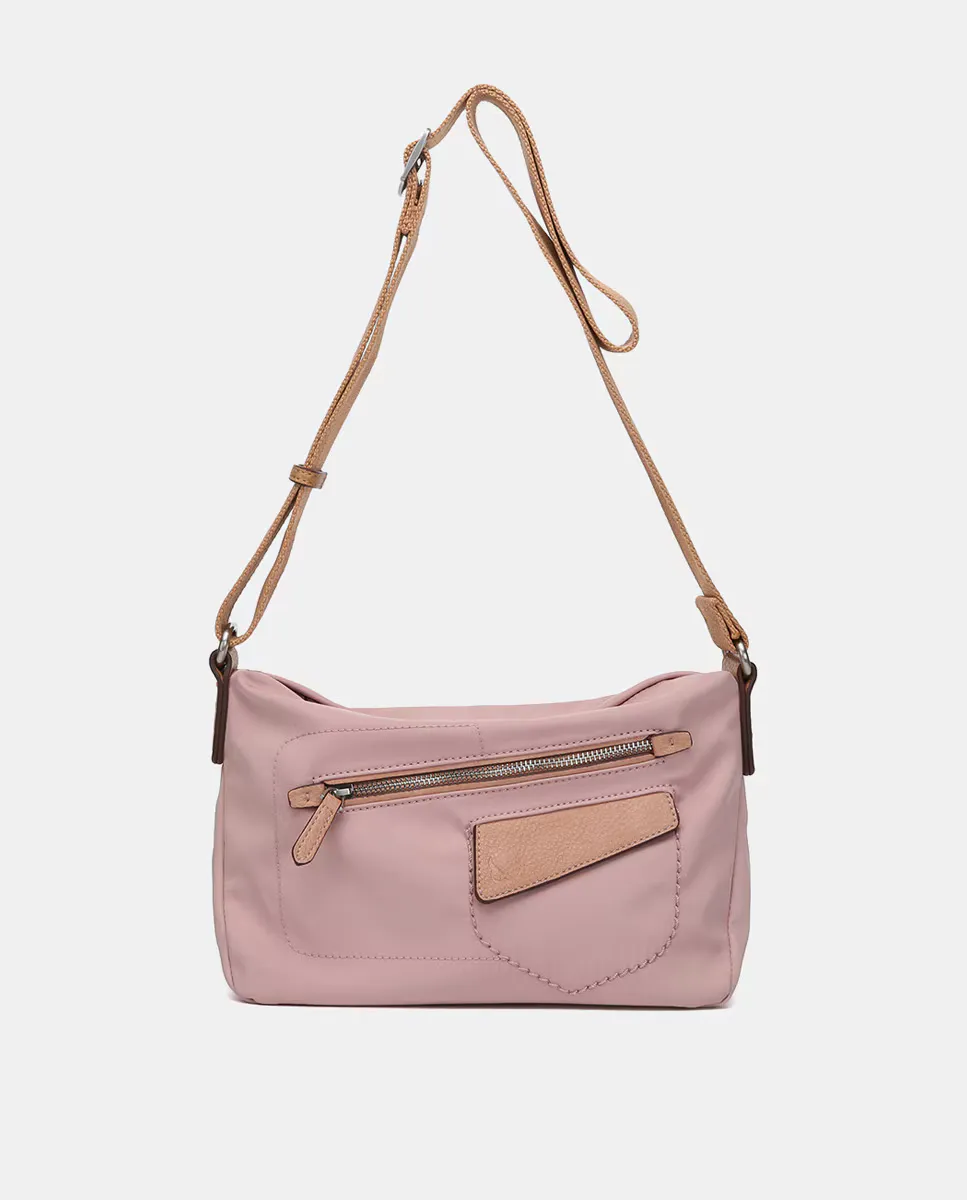 

Сумка Bandolera Oceans Diary en materiales reciclados rosa Abbacino, розовый
