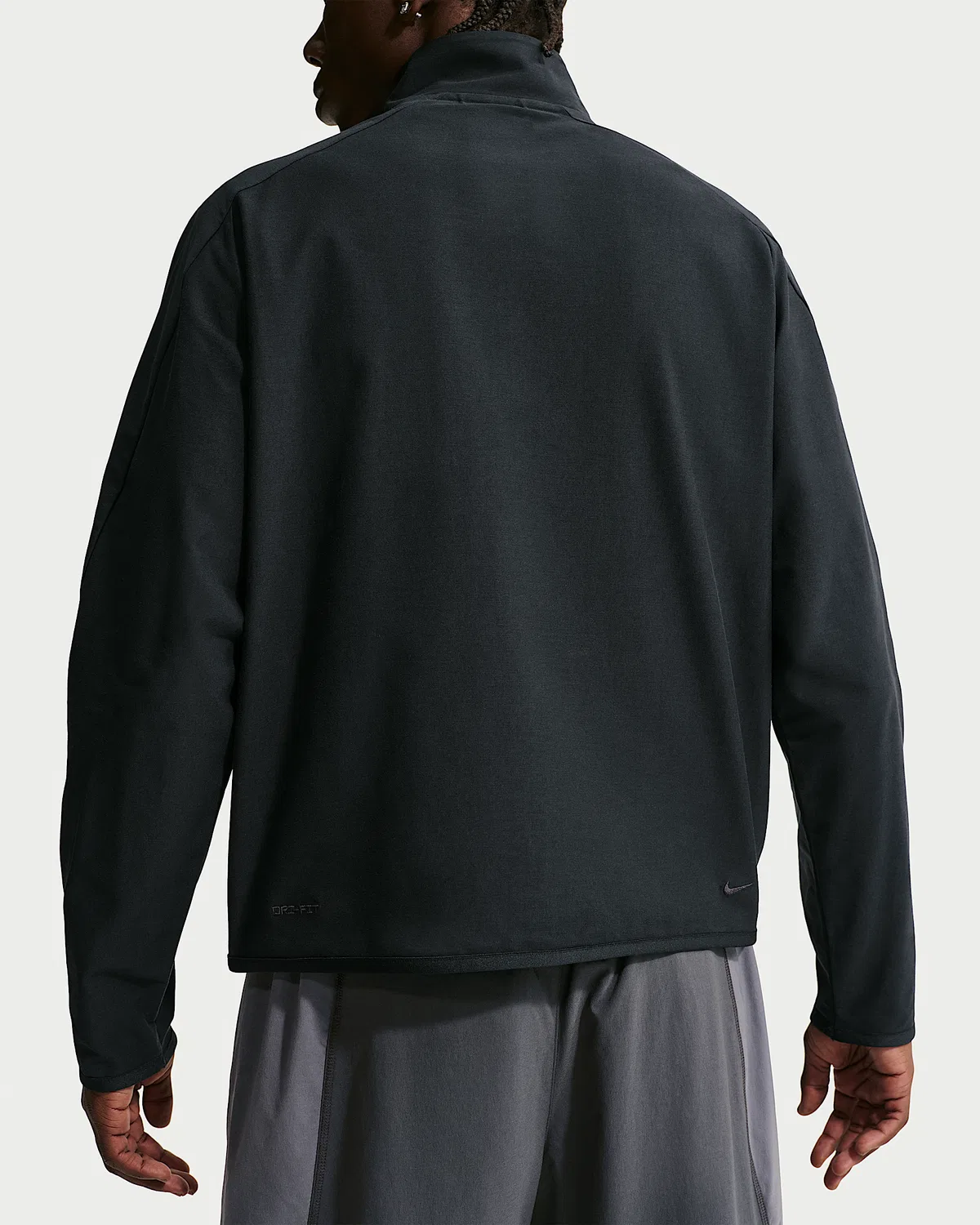 Мужская ветровка Dri-FIT Shori Knit Track Nike Sportswear Tech, Black/Black — фото 2
