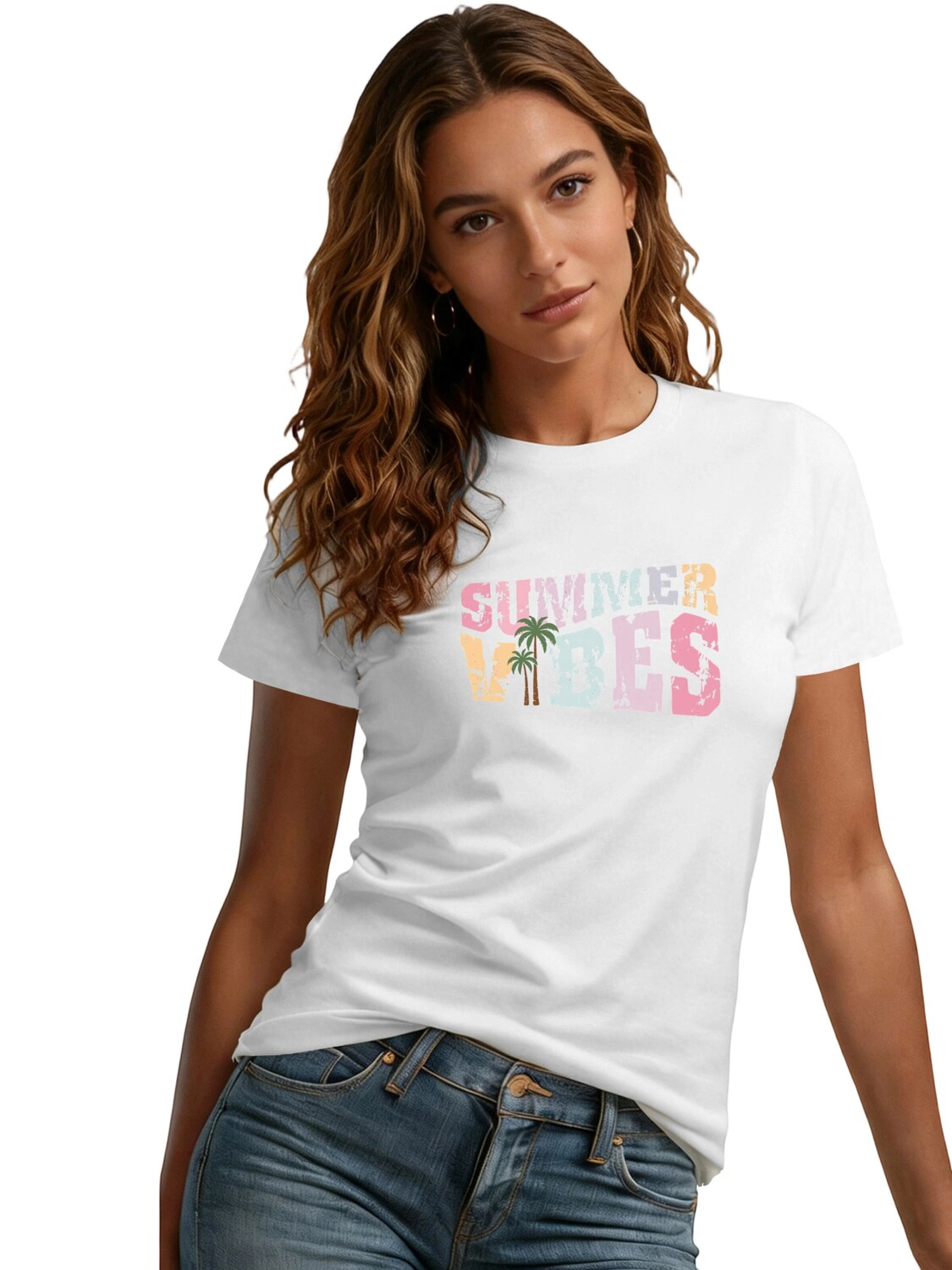 

GORHEY Футболка в белом цвете