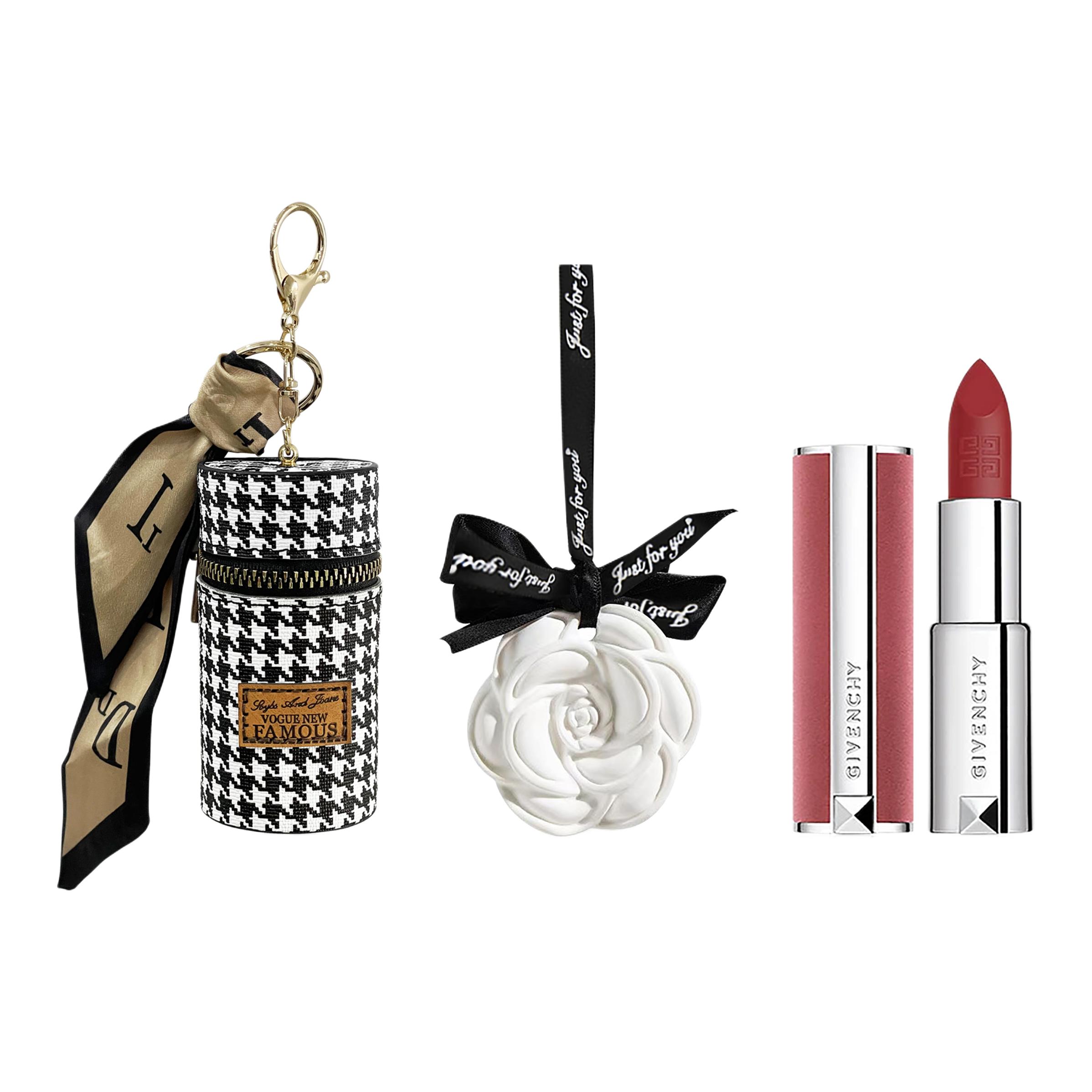 

DIOR Матовый набор образцов макияжа velour увлажняющий питательный вечерний тон кожи помада/жидкая помада+ароматерапия+сумка