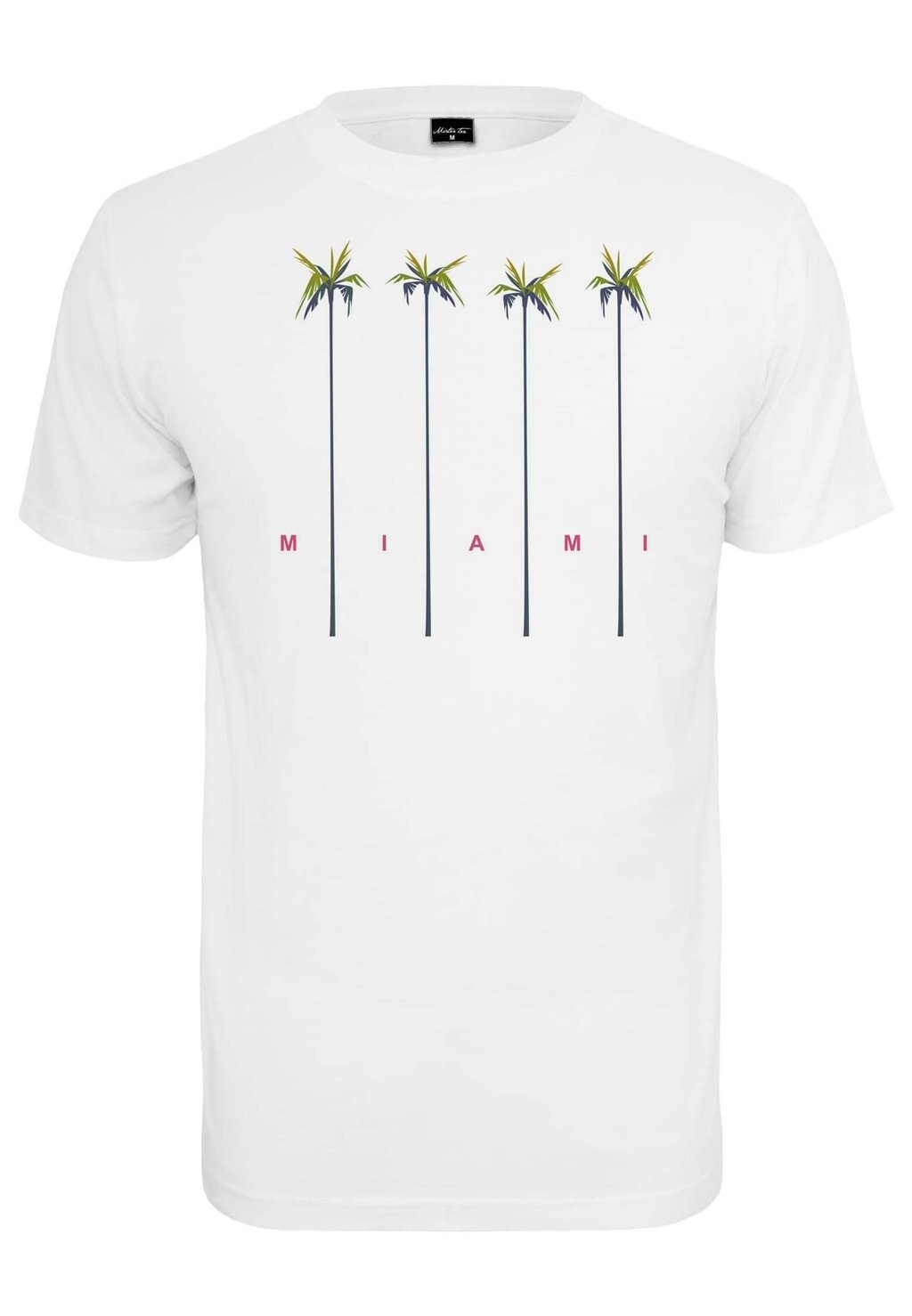 

Футболка с принтом MIAMI PALMS Mister Tee, белый