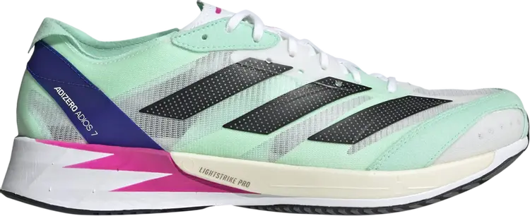 

Кроссовки Adizero Adios 7 'Pulse Mint', зеленый