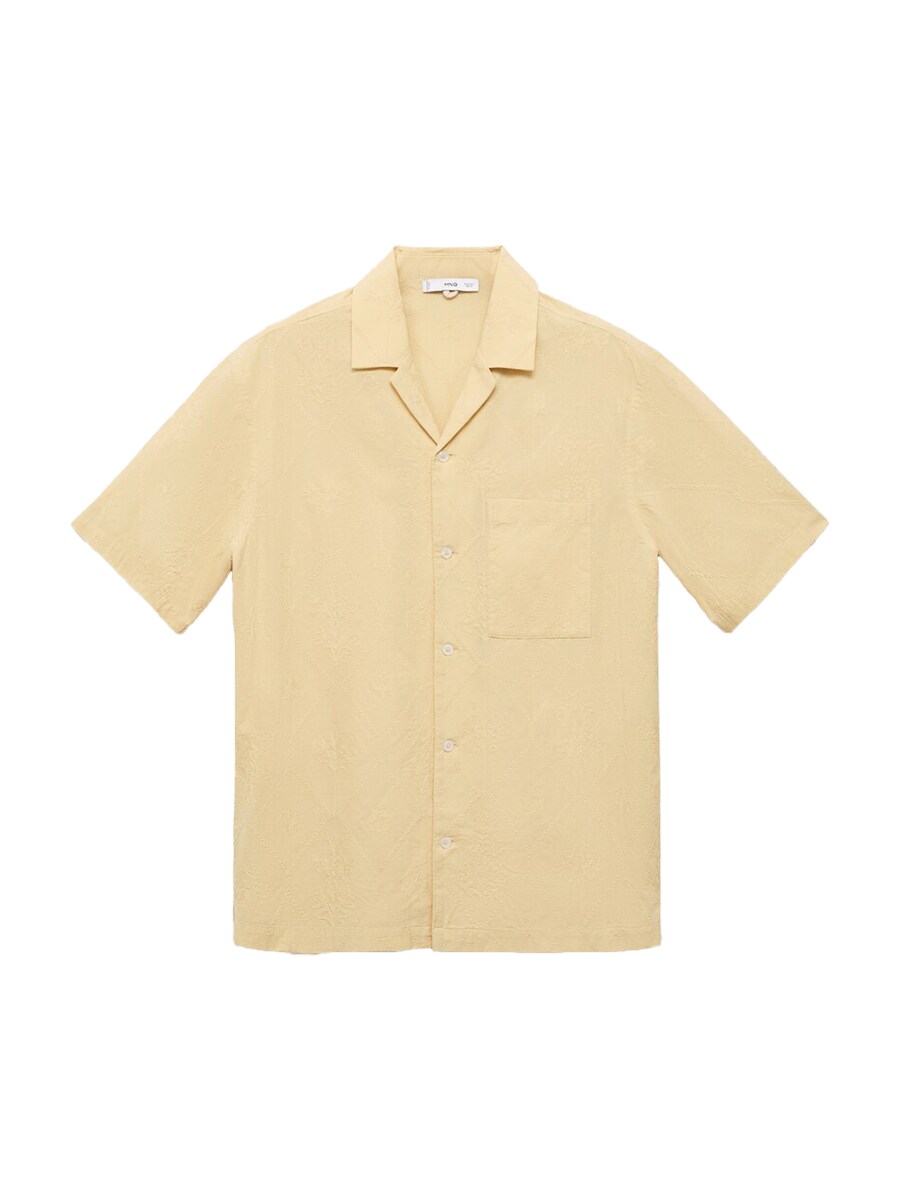 

Рубашка на пуговицах Comfort fit MANGO MAN ESVEDRA, бежевый