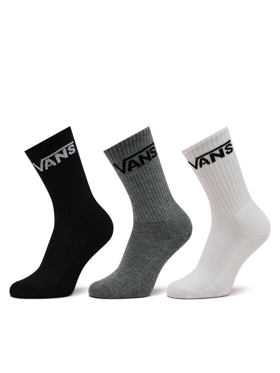 

Комплект из 3 высоких женских носков Vans, белый