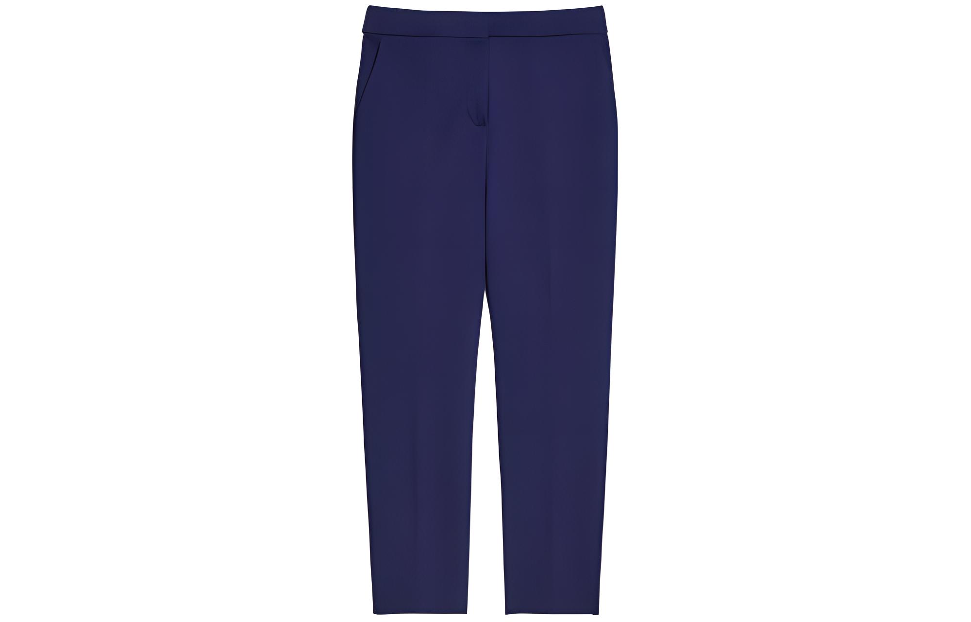 

Повседневные брюки женские темно-синие MaxMara