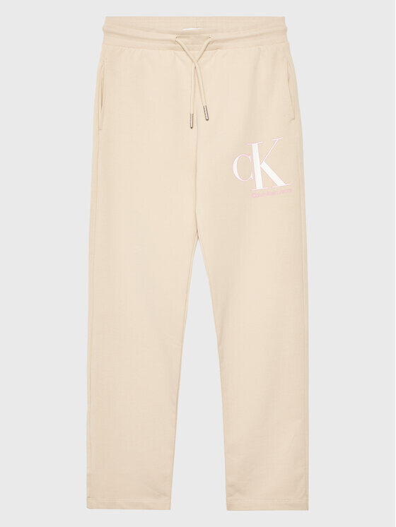 

Спортивные брюки стандартного кроя Calvin Klein, бежевый