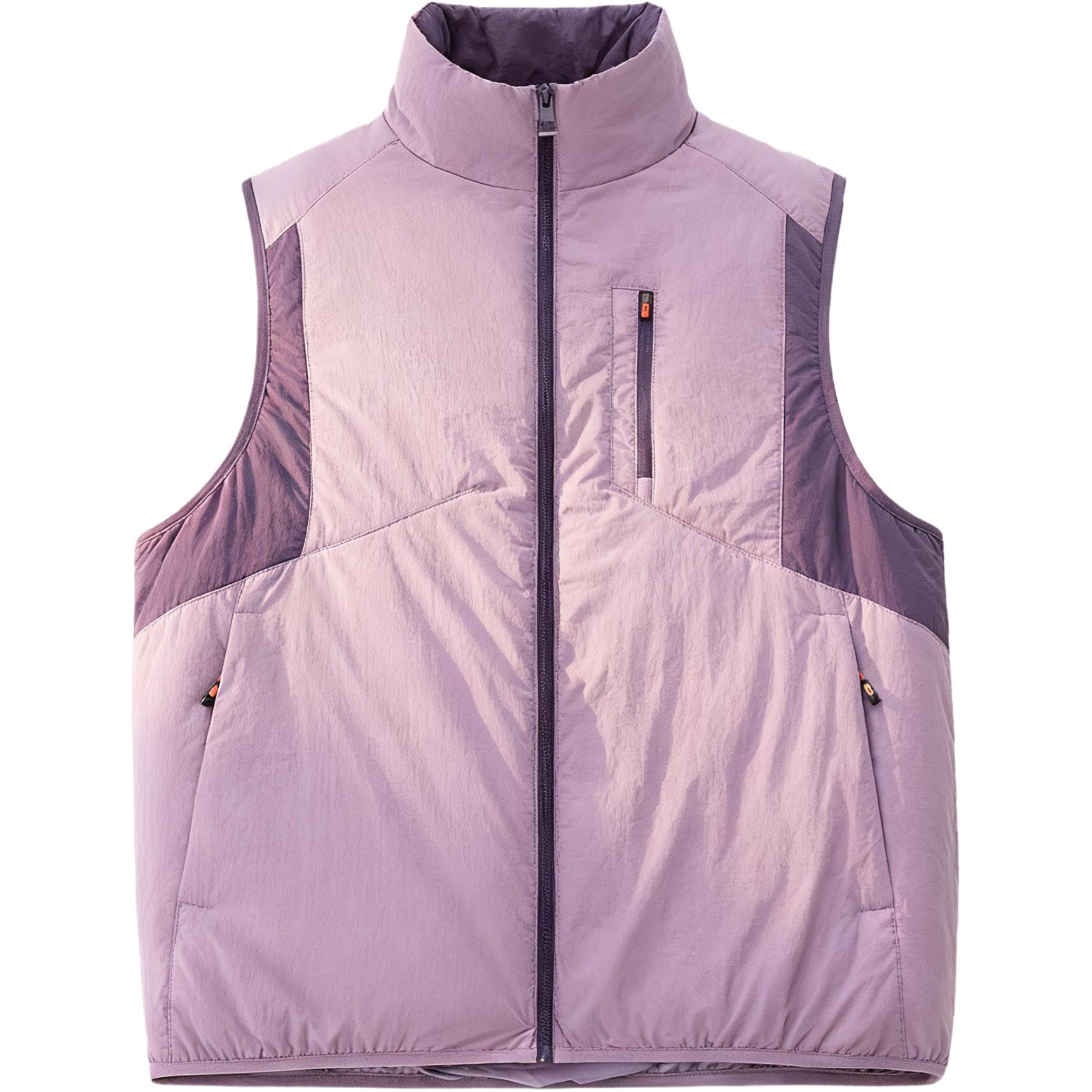 

Жилет Unisex Stand Collar Moderate Others VanCamel, rock frost фиолетовый