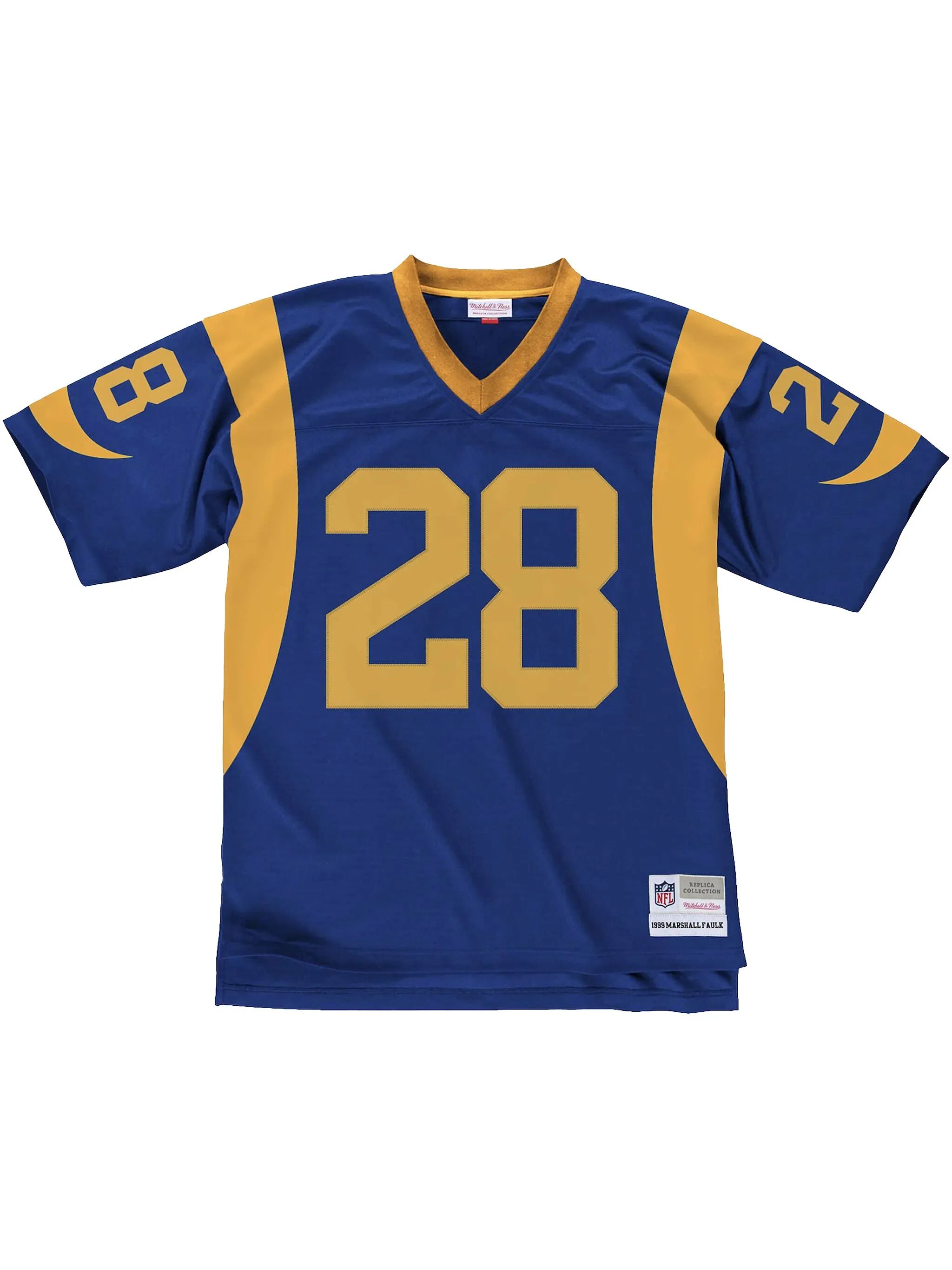 

Топ NFL Legacy Rams 1999 Marshall Faulk Mitchell & Ness, синий