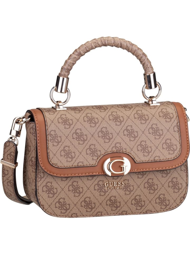 

Сумка Guess, цвет latte logo/brown