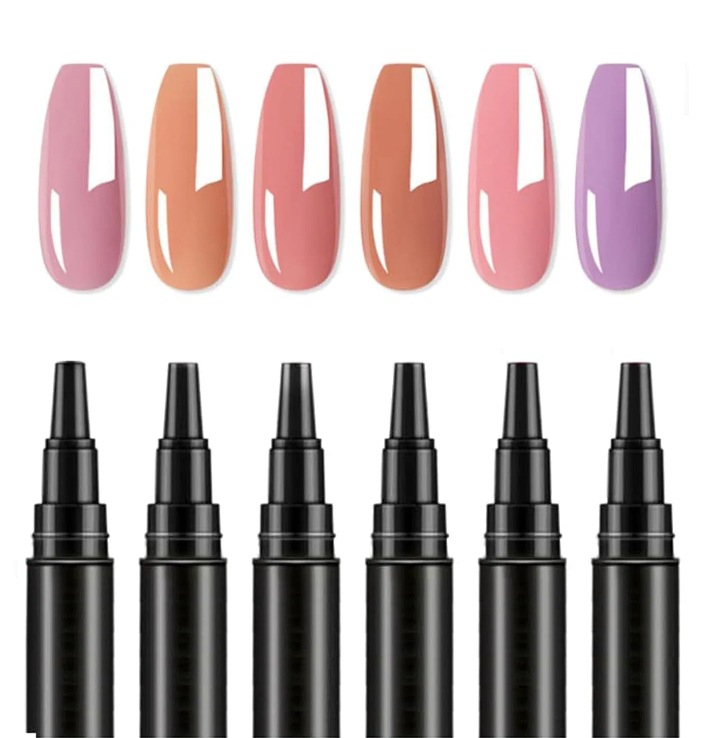 Ручка-лак для ногтей «Nail Polish Pen» для УФ-геля и быстросохнущего дизайна Generisch, B