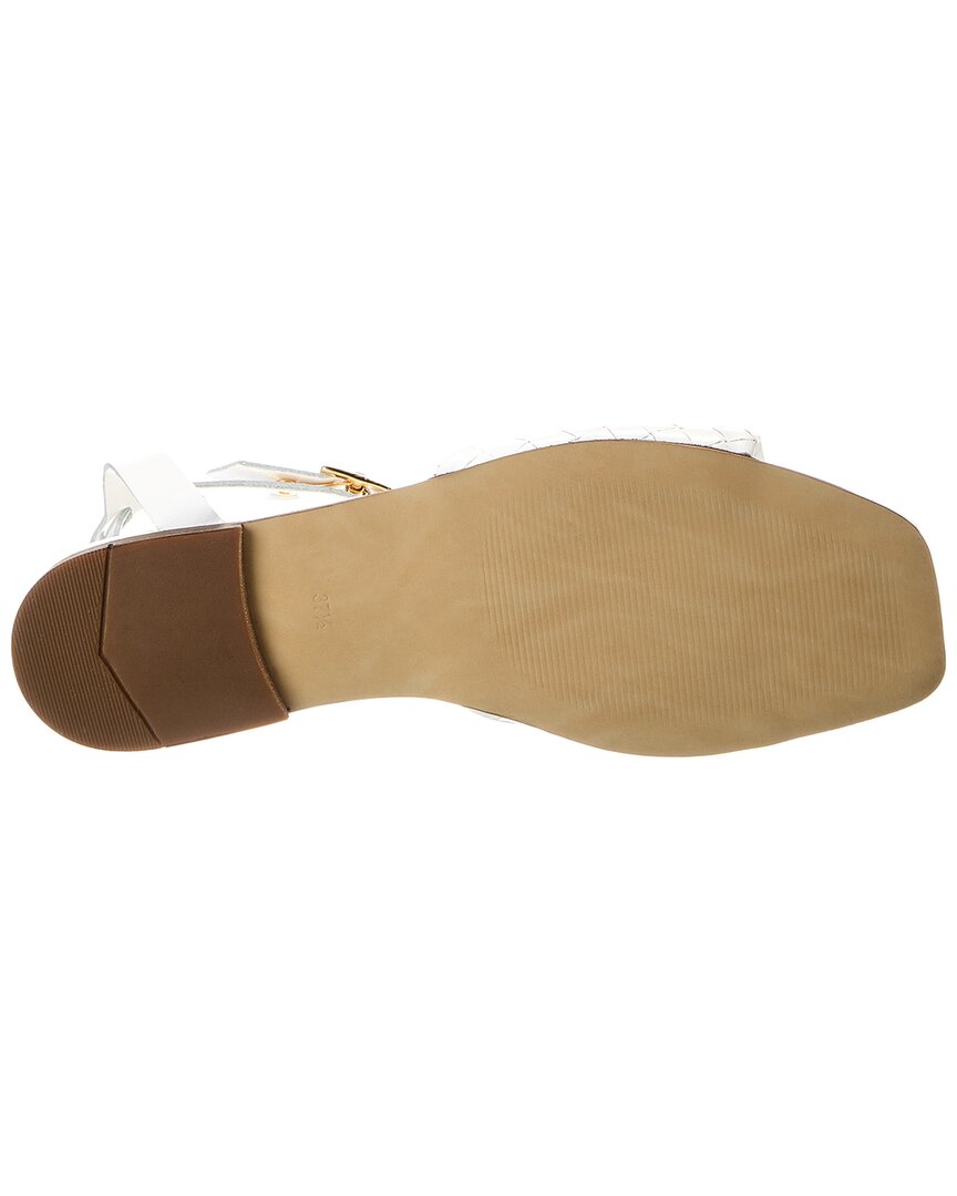 M by Bruno Magli Rita Leather Sandal, белый — фото 4