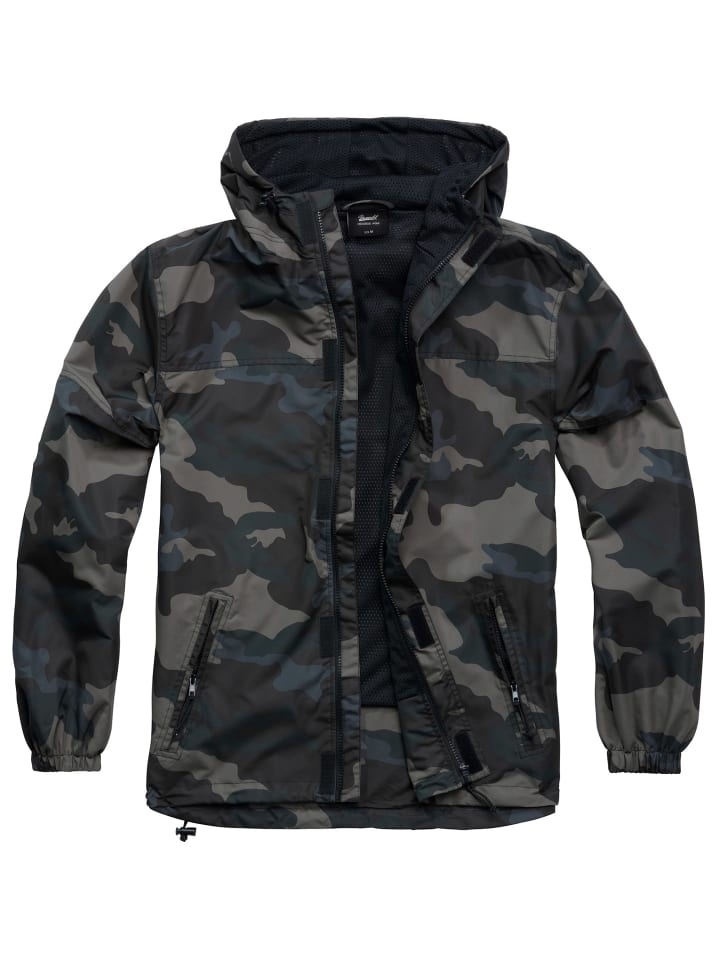 

Куртка Summer Windbreaker Frontzip Brandit, камуфляж