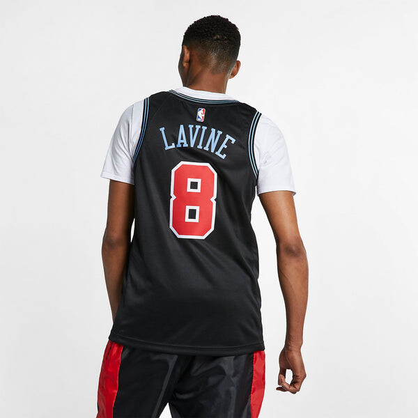 Футболка x nba chicago bulls swingman edition футболка Nike, черный — фото 2