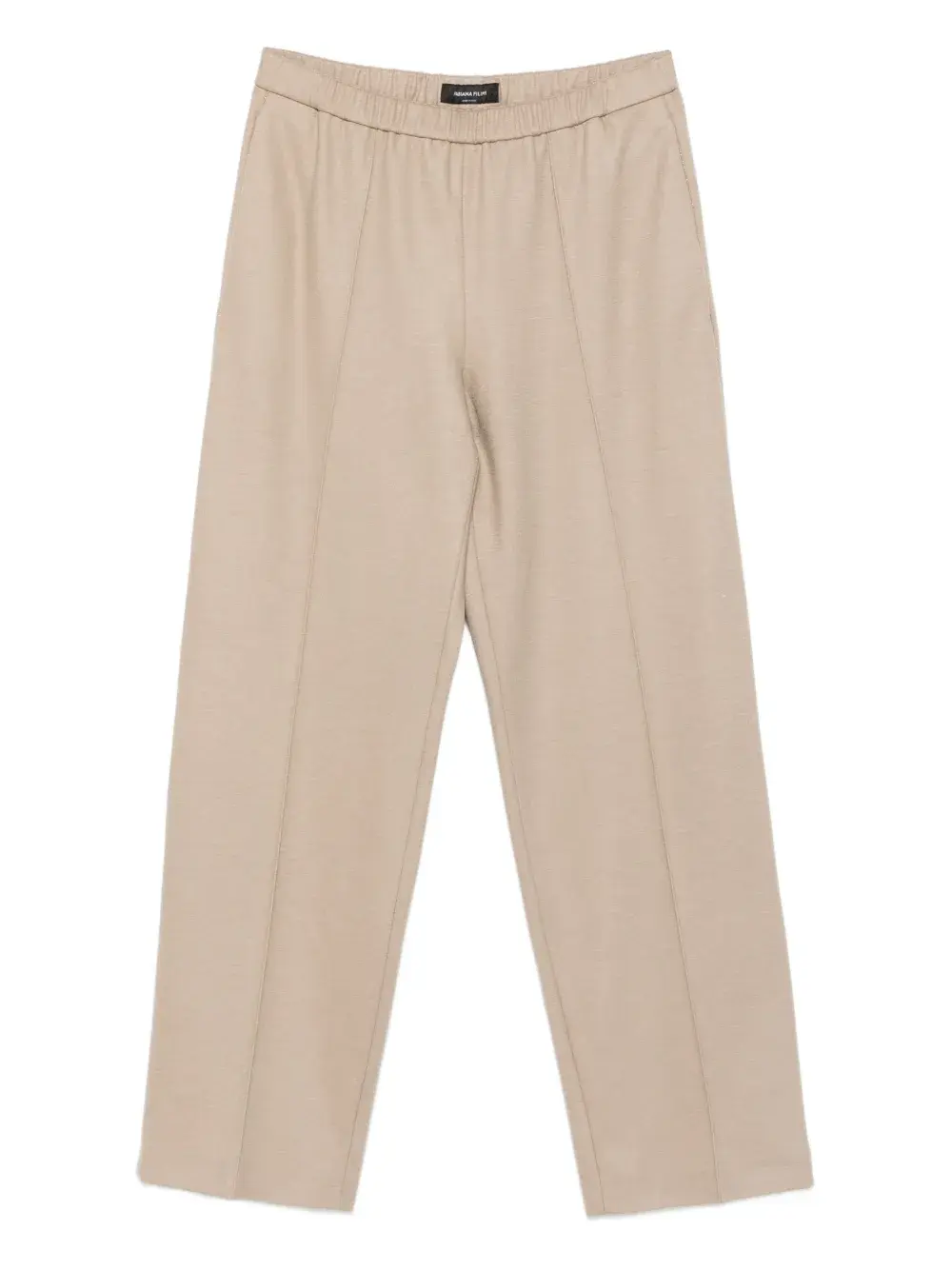 

Прямые брюки с эластичным поясом Fabiana Filippi, нейтральный