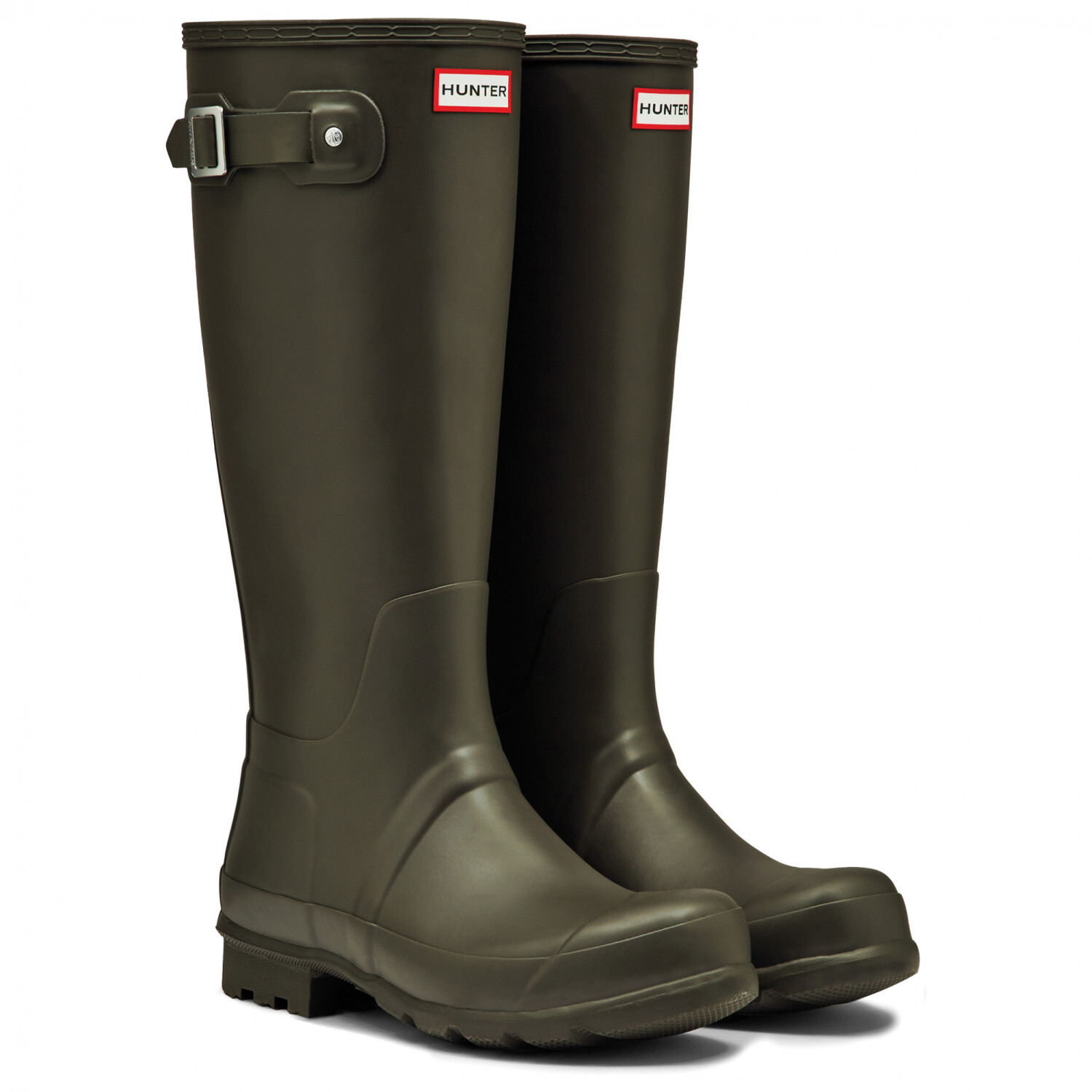 

Резиновые сапоги Hunter Boots Original Tall, цвет Dark Olive