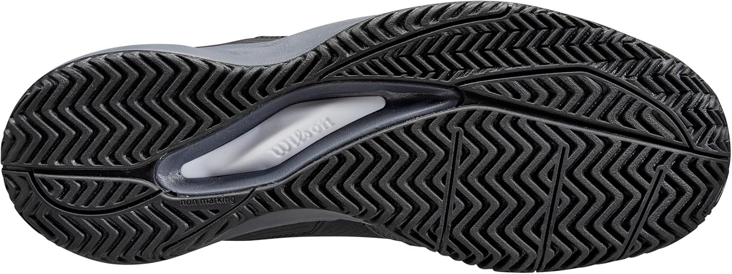 Мужские теннисные кроссовки Wilson Rush Pro Ace, белый/черный/синий — фото 3
