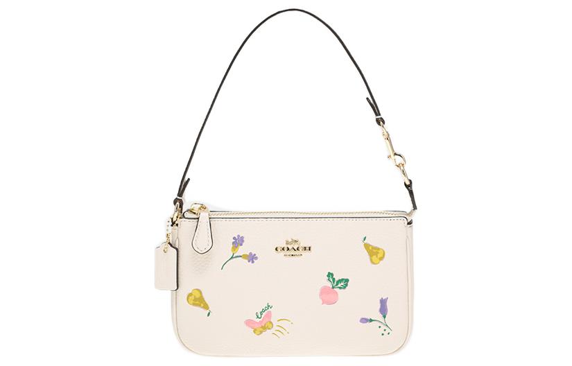 

COACH Сумка для маджонга Nolita из коровьей кожи, женская, белая
