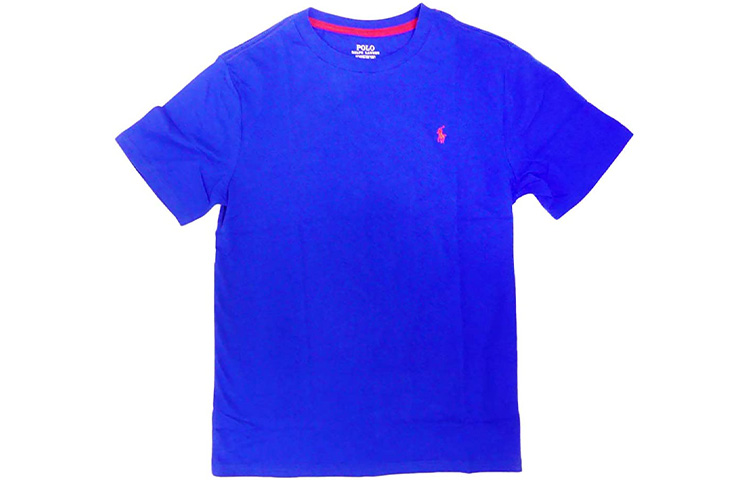 Polo Ralph Lauren Футболка мужская синяя — фото 3
