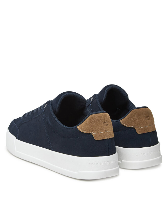 Кроссовки Th Court Summer Suede FM0FM05517 Tommy Hilfiger, синий — фото 3
