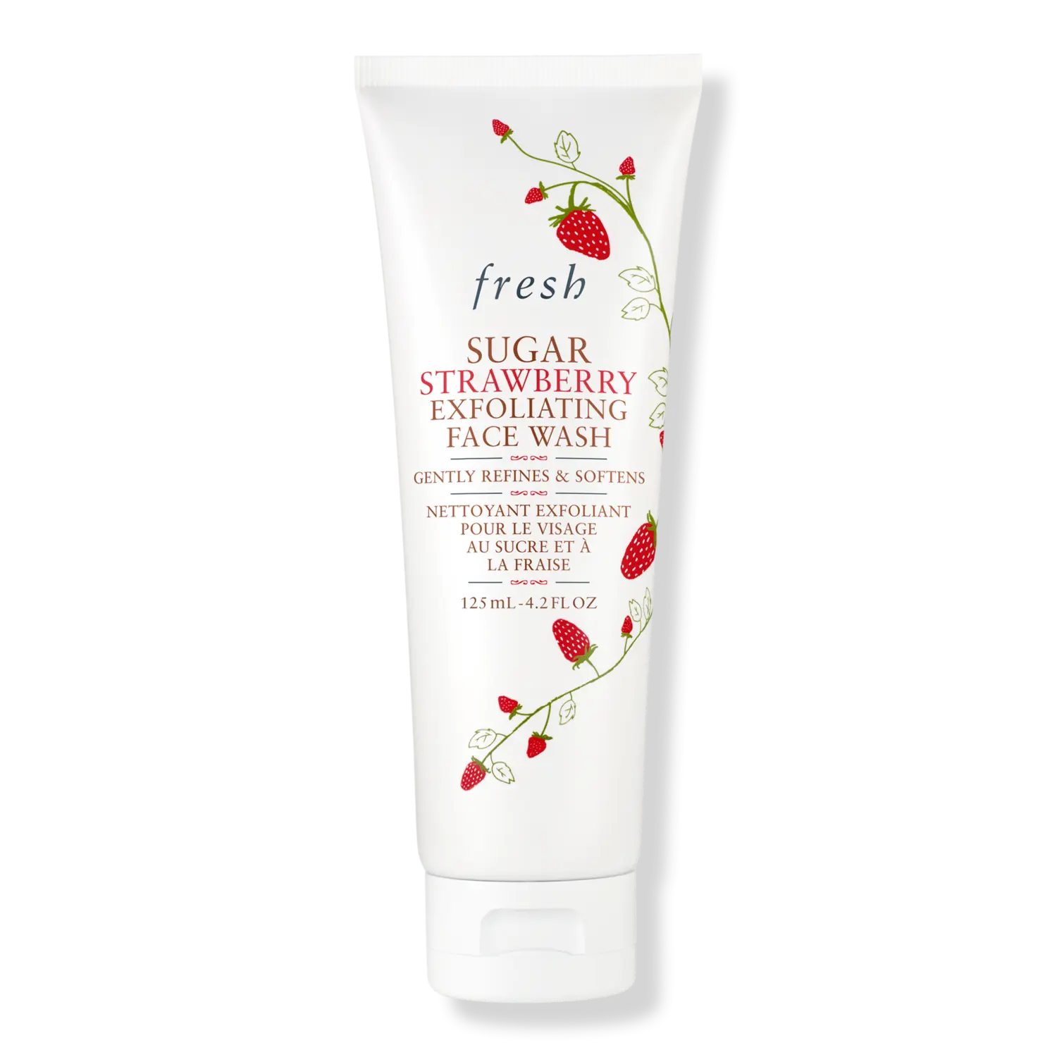 

Отшелушивающий гель для умывания Сахар и клубника fresh