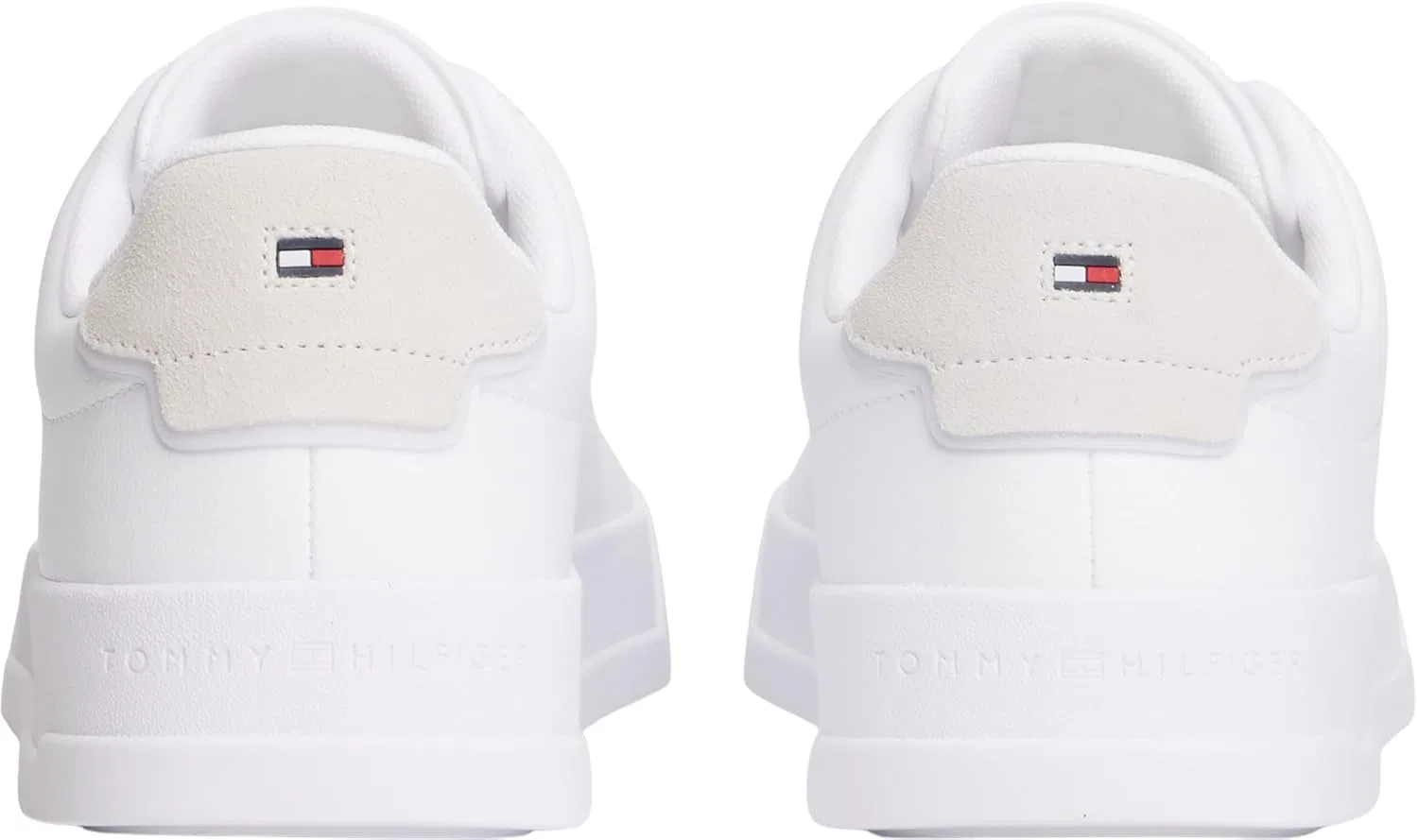 Мужские низкие кроссовки Tommy Hilfiger Court Core Trainers, White — фото 2