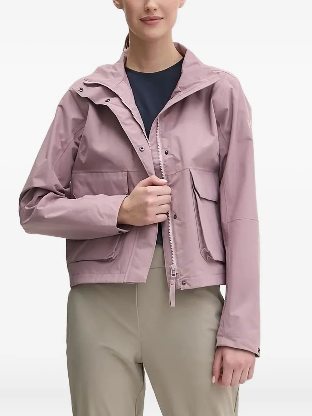

Куртка на молнии с накладными карманами Helly Hansen, розовый
