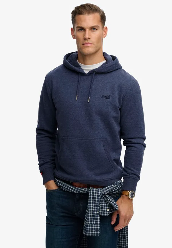 

Худи с логотипом essential Superdry & Co, Heritage Navy Marl New, Синий, Худи с логотипом essential Superdry & Co, Heritage Navy Marl New