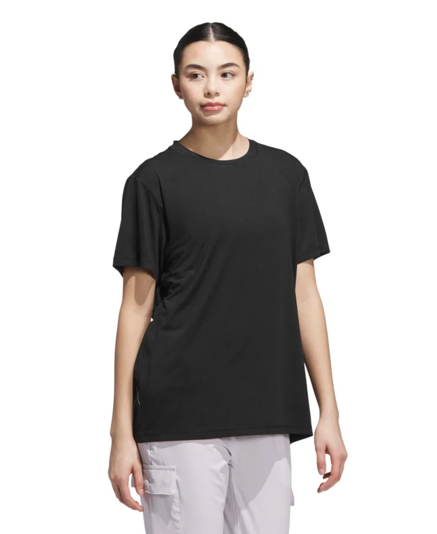 Женская тренировочная футболка с коротким рукавом D4T adidas, Black — фото 2
