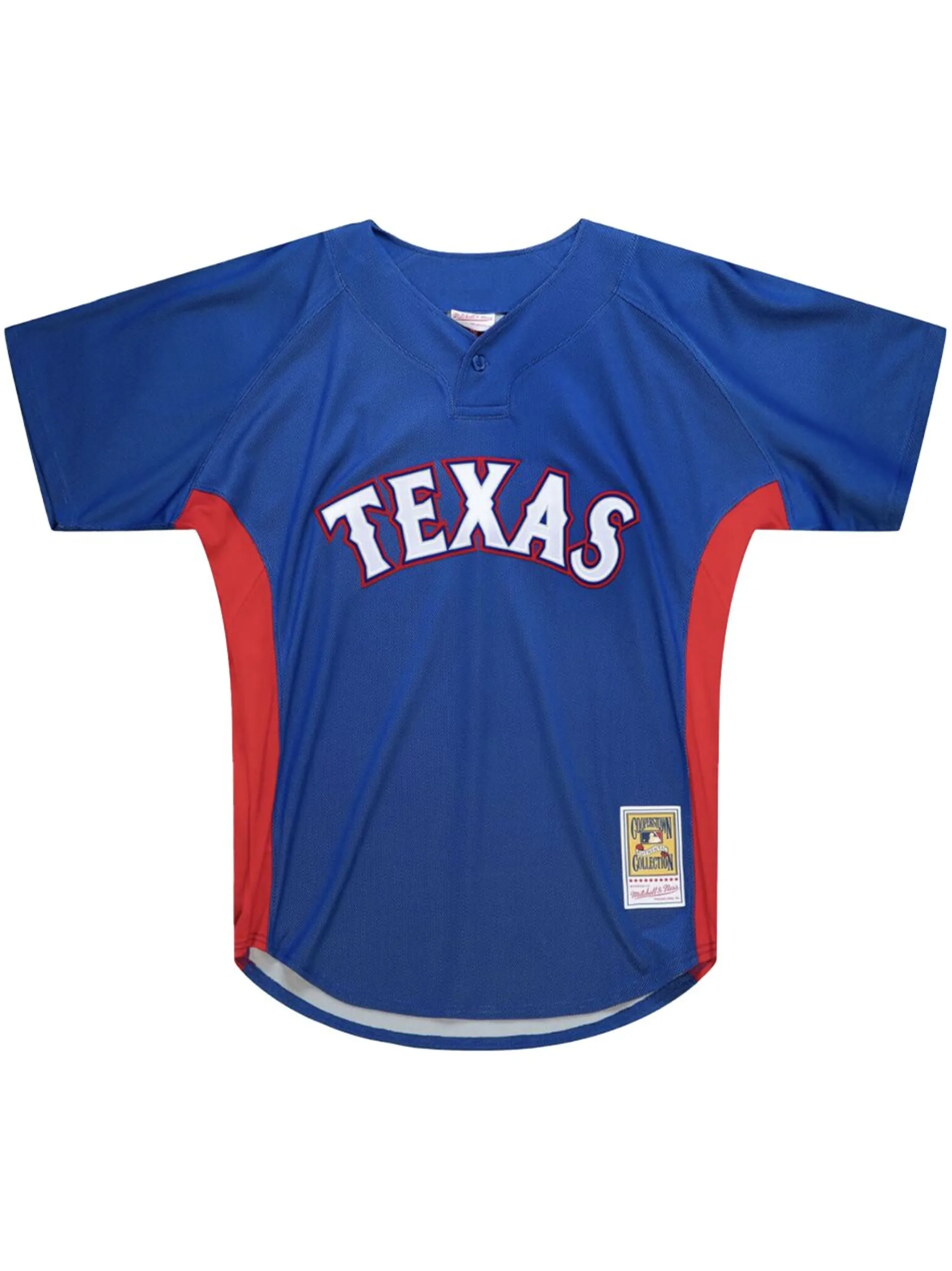 

Футболка MLB Texas Rangers 2010 Vladimir Guerrero Batting Practice Mitchell & Ness, синий