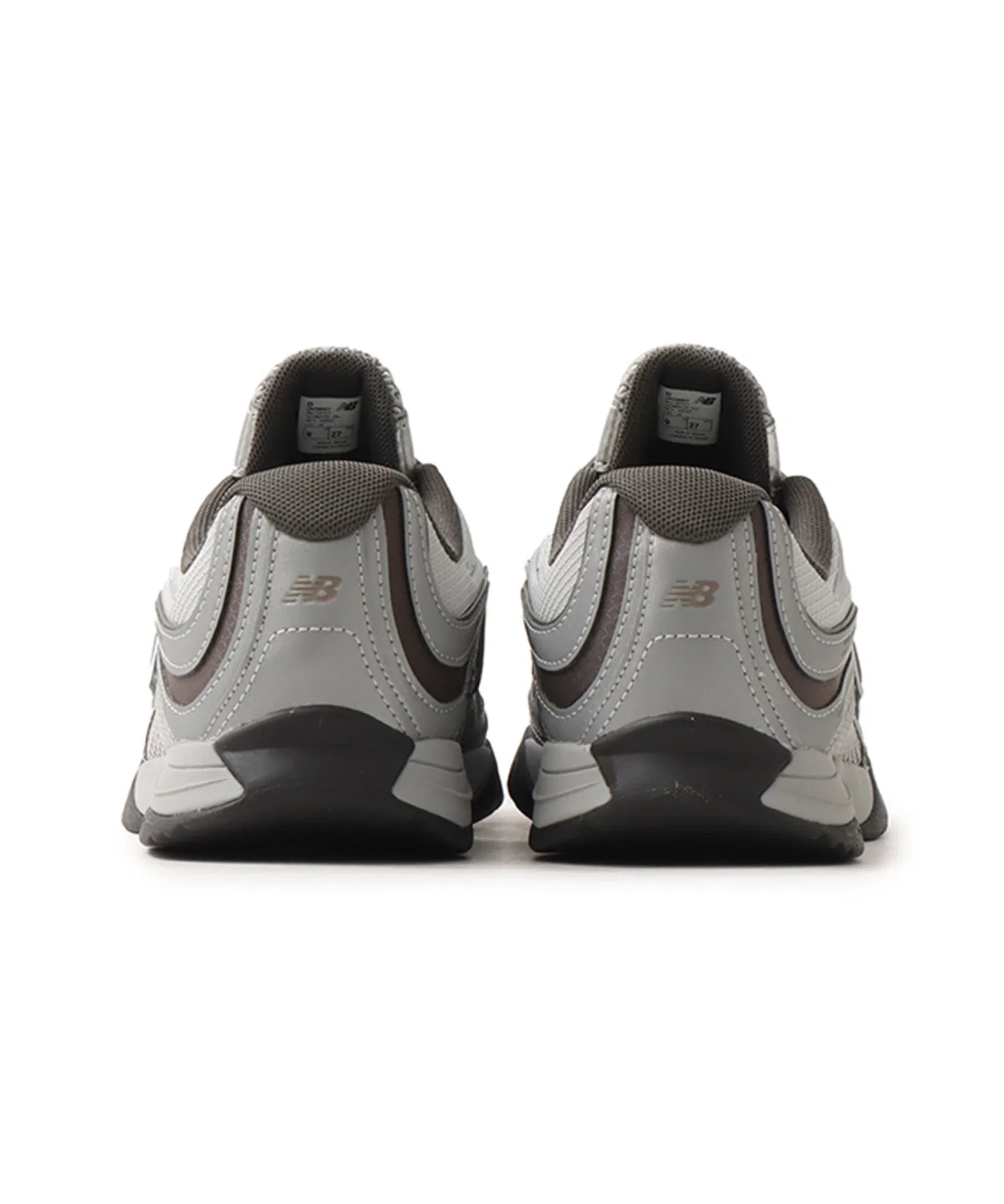 Мужские кроссовки из искусственной кожи и синтетики New Balance URC564KY серые — фото 3