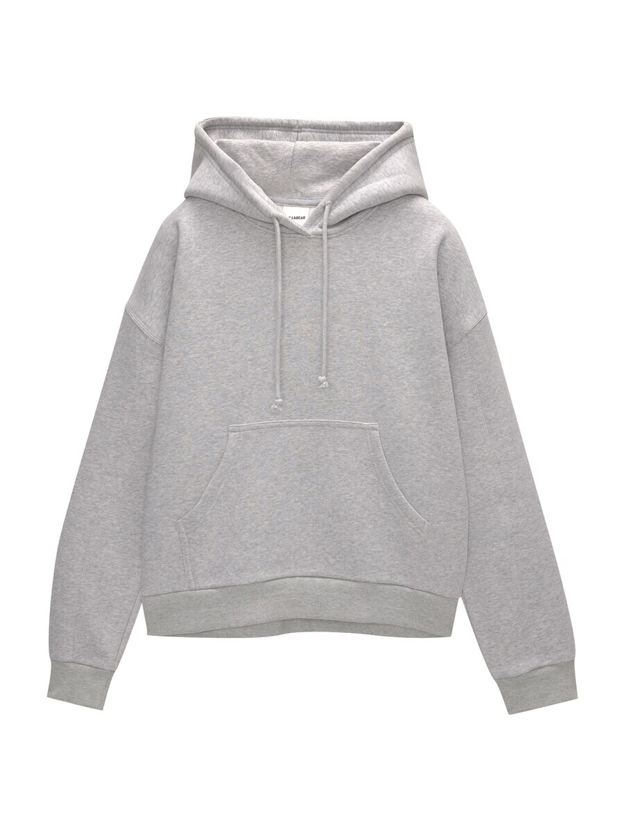 

Толстовка с капюшоном Pull&Bear Sweatshirt, серый