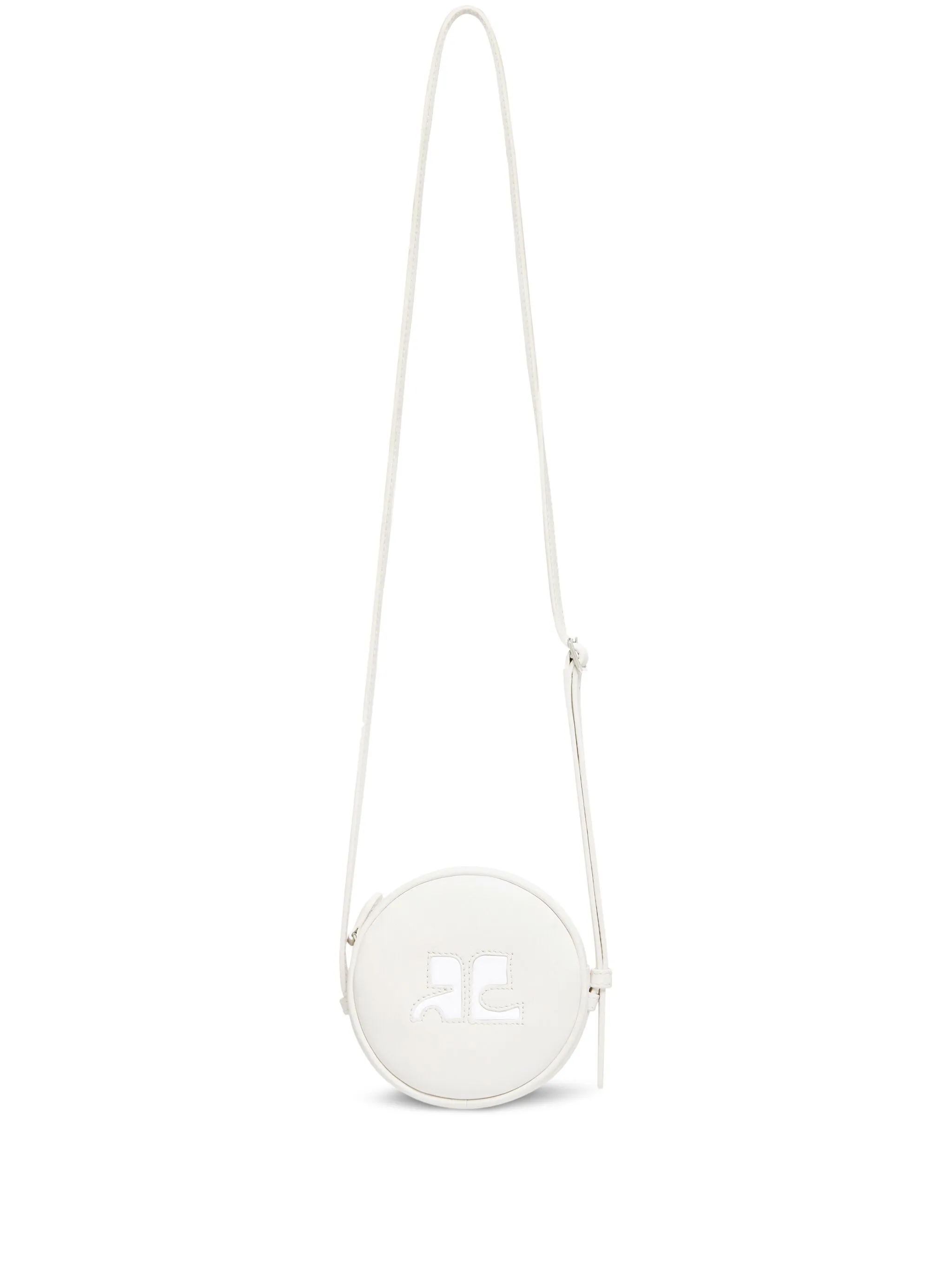 

Сумка Reedition Small Circle Courrèges, белый