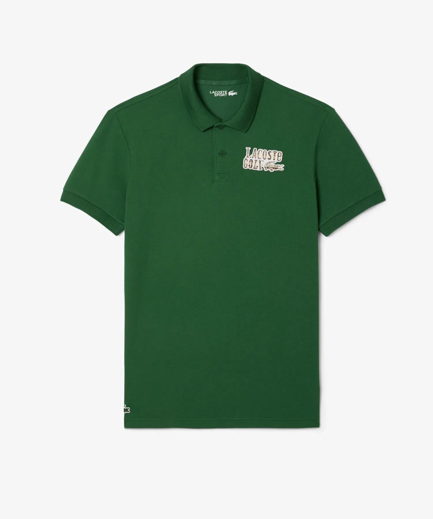Футболка-поло Lacoste с нашивкой для гольфа и защитой от УФ-излучения UPF50+ Ultra Dry Piqué — фото 4
