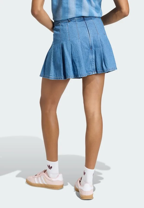 Юбка а-силуэта Adidas Originals, Indigo Denim — фото 2